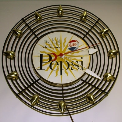 Pepsi-Cola Wall Clock -