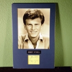 Bobby Rydell Vintage Autograph and Photo - Matted