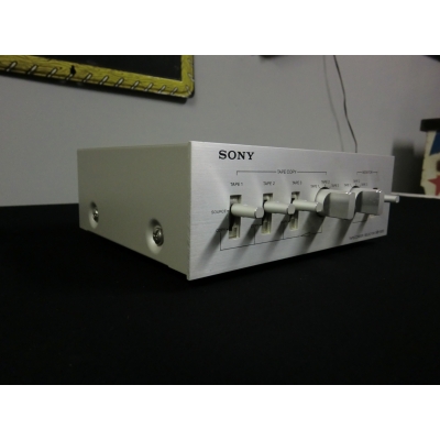 Sony SB-500 Tapecorder Selector - Beautiful Silver Face Era Switch Box