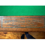 Ornate Antique Brunswick Balke Collender Pool Table - BPT-001